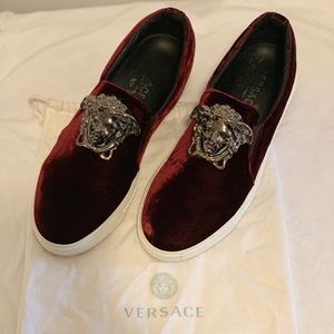 Versace Burgundy Velour